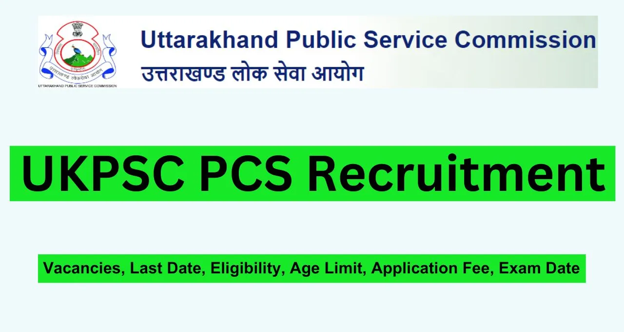 UKPSC PCS Recruitment