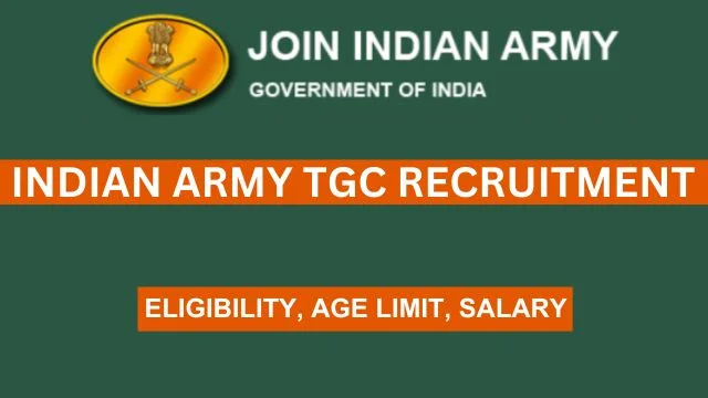 Indian Army TGC Recruitment