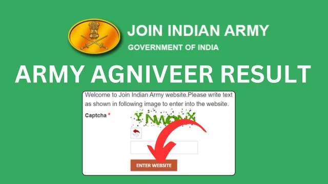 Army Agniveer Result