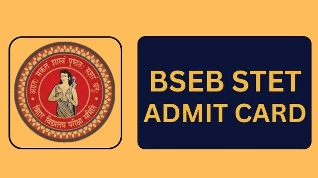 BSEB STET Paper 2 Admit Card