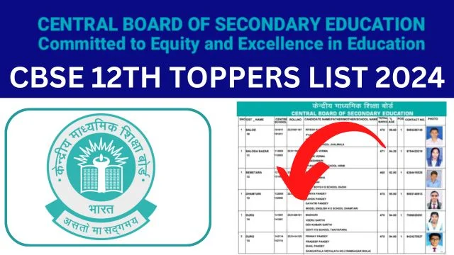 CBSE 12 Topper 2024