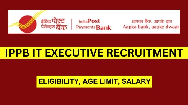 IPPB IT Executive Recruitment