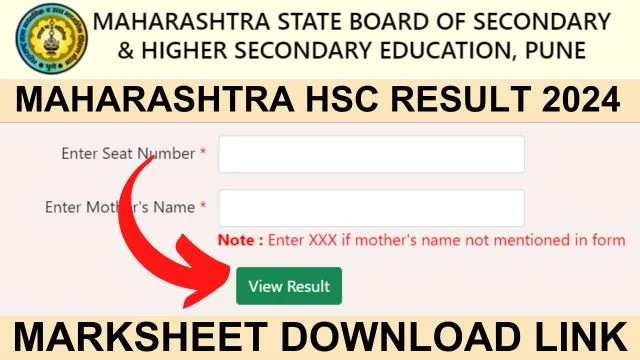 Maharashtra HSC Result 2024