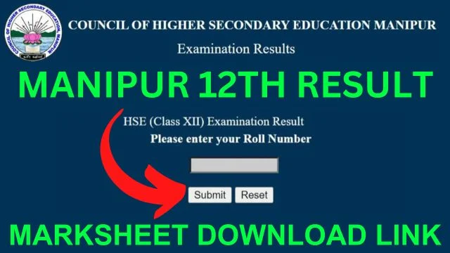 Manipur Board 12th Result