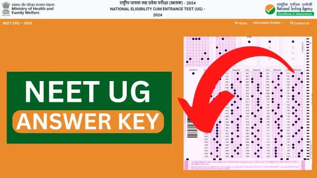 NEET UG Answer Key Cut off