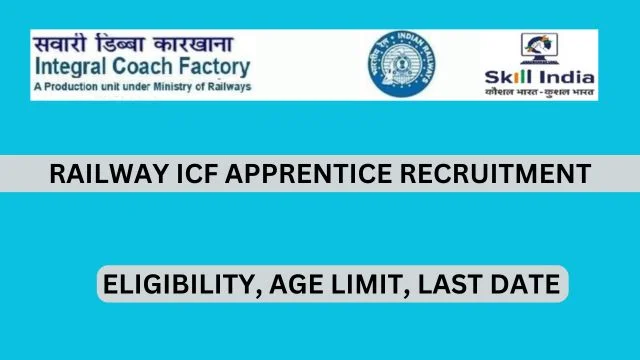 Railway ICF Apprentice Recruitment