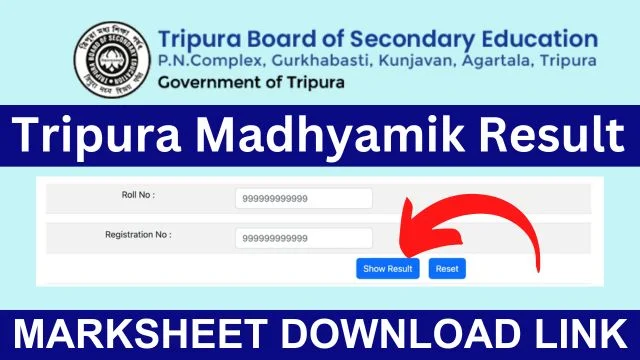 Tripura Madhyamik Result