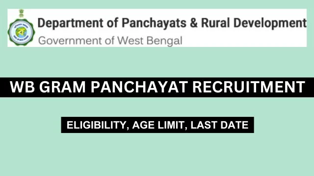 WB Gram Panchayat Recruitment