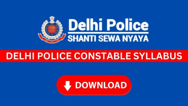 Delhi Police Syllabus