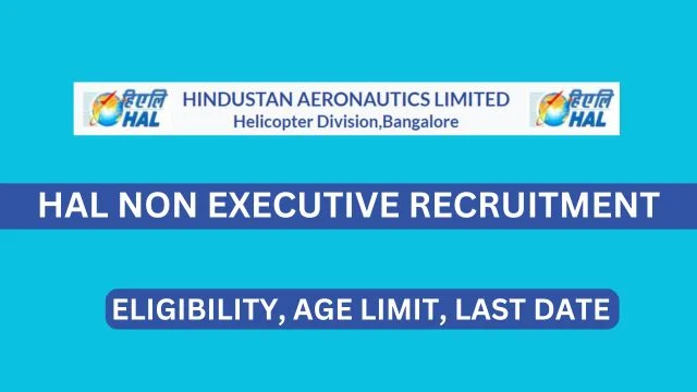 HAL Non Executive Recruitment