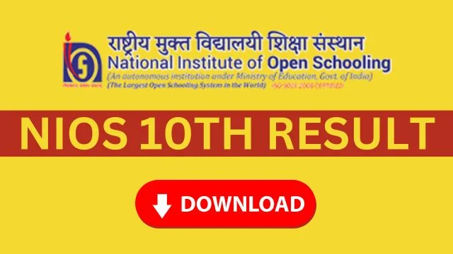 NIOS 10th Result