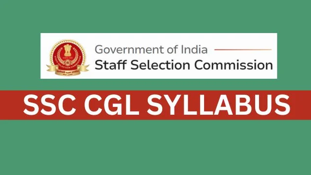 SSC CGL Syllabus