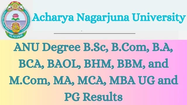 ANU Degree Results