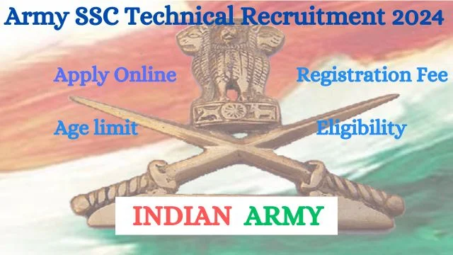 Army SSC Technical Recruitment 2024