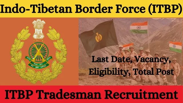 ITBP Tradesman Recruitment