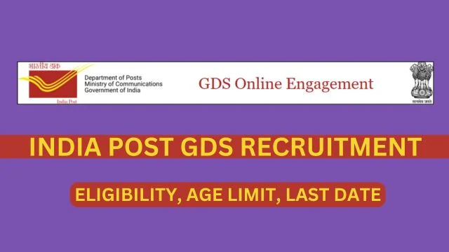 India Post GDS Recruitment 2024 [44228 Posts] Apply Online