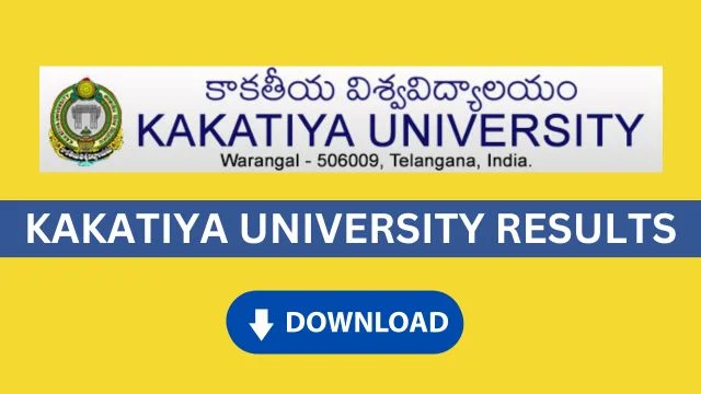 Kakatiya University Results