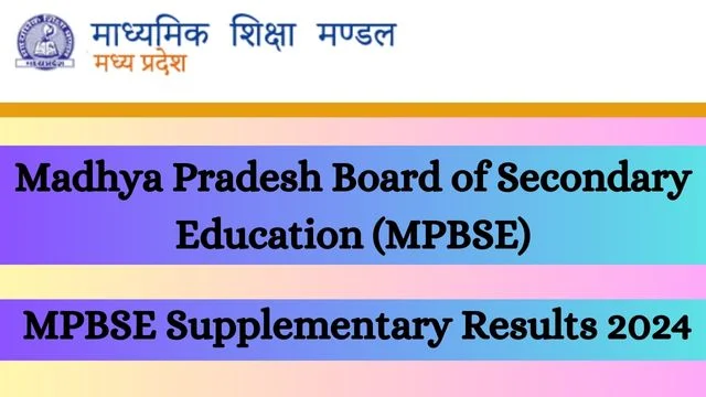 MPBSE Supplementary Results 2024