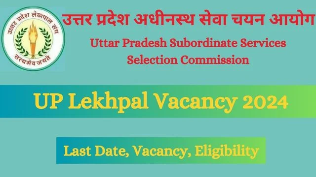 UP Lekhpal Vacancy 2024