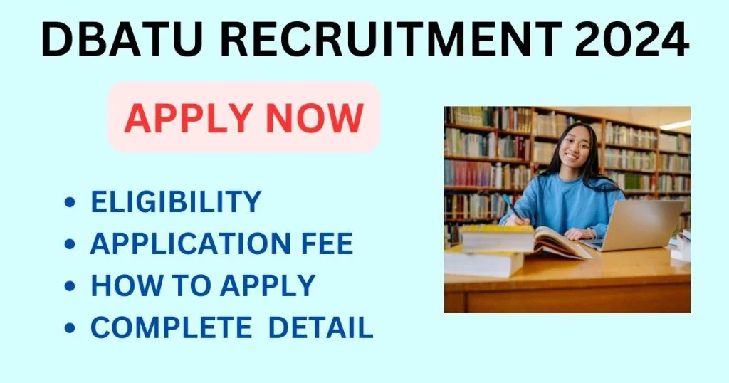 DBATU Recruitment