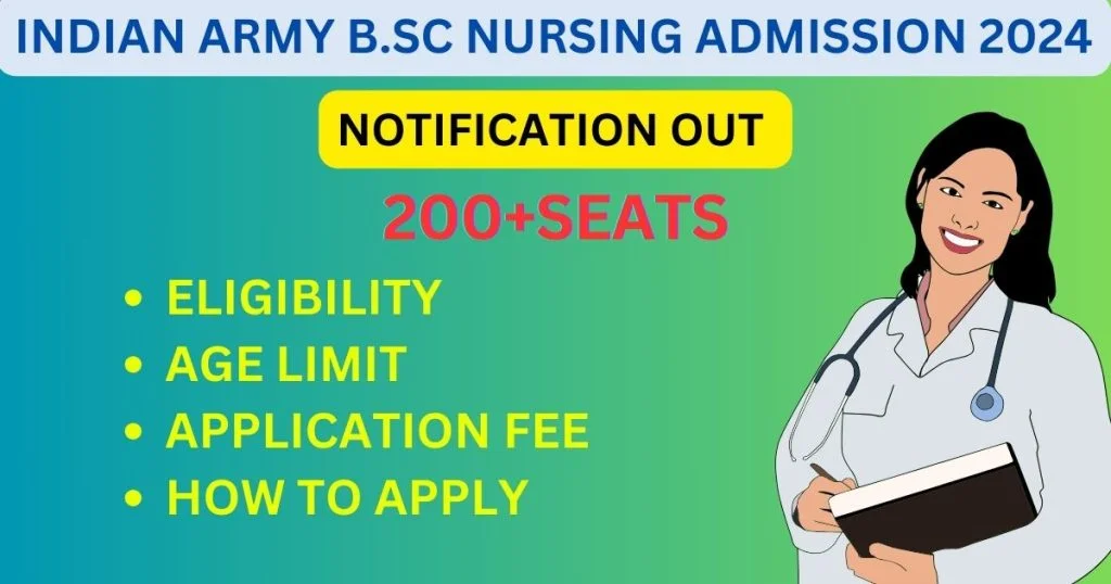 Indian Army B.SC Nursing Admission